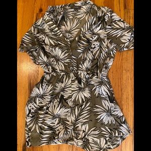 Olive green Primark romper